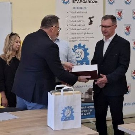 Uroczyste wręczenie nagród dla najlepszych uczniów w CKZ Stargard